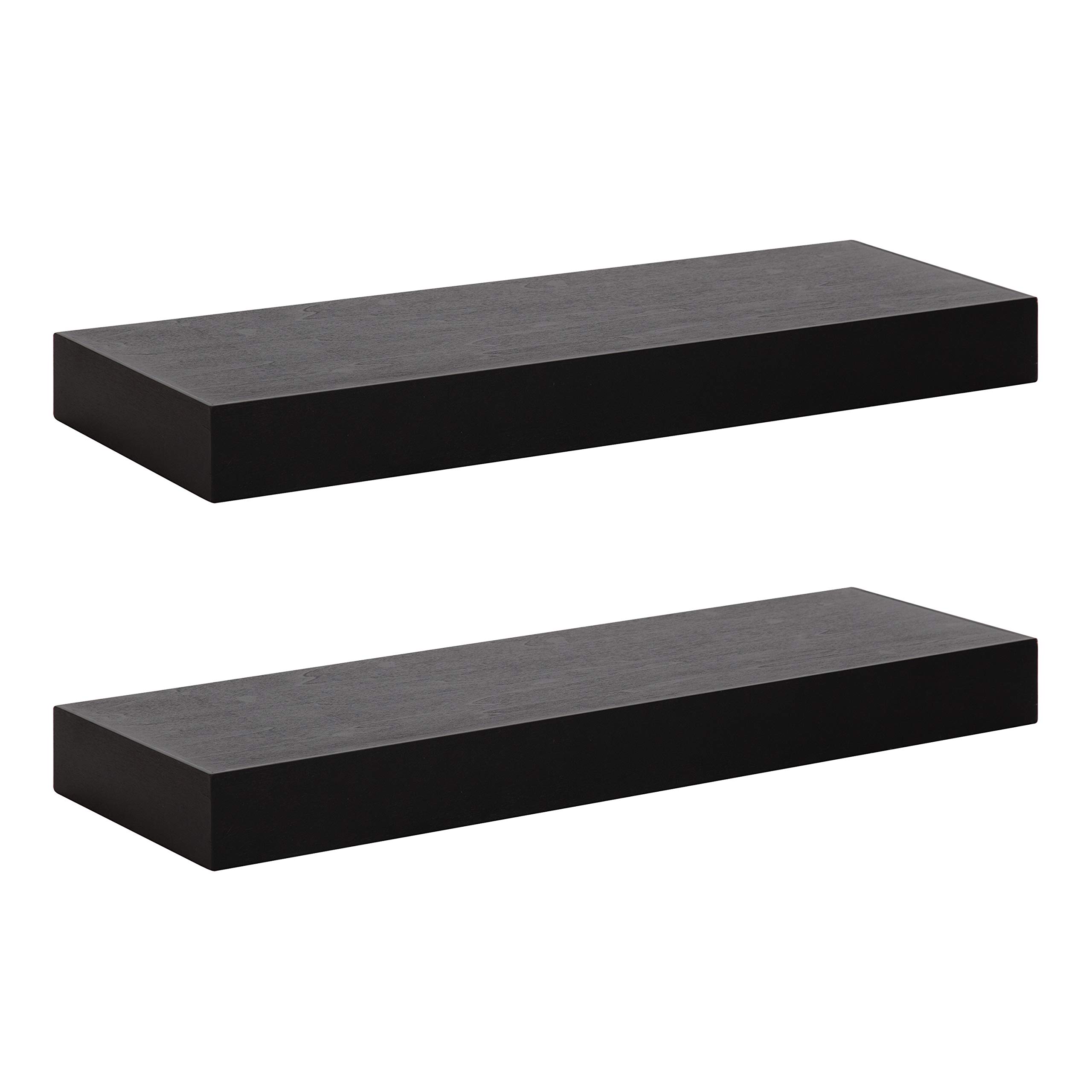KATE AND LAUREL Havlock Modern Floating Wall Shelves