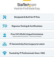 StarTech.com 4-Port USB-A Hub, 5Gbps, Bus Powered, 4X USB-A Mini Hub, Extra Long 2ft/61cm Host Cable, PCR Plastic