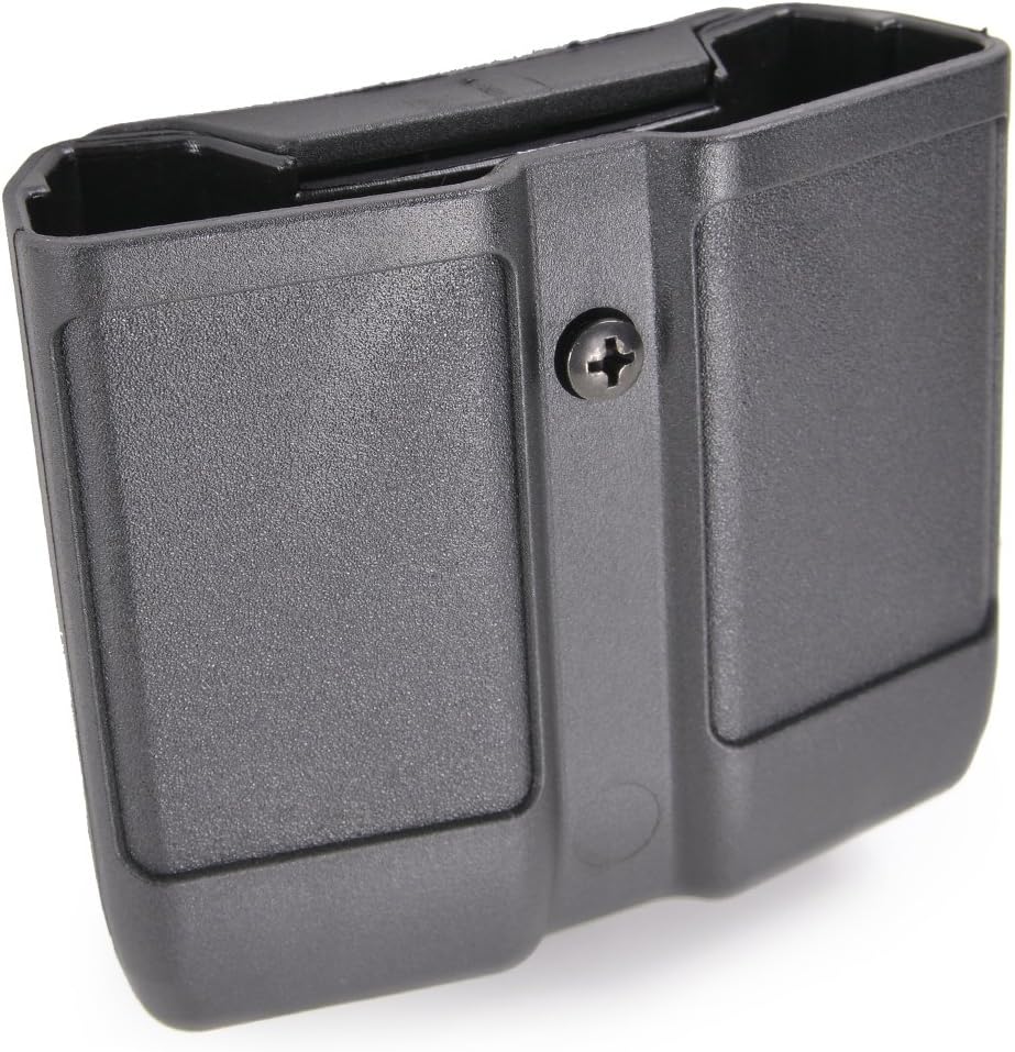 BLACKHAWK Single Stack Double Mag Case ( fits most 9mm/.40 Cal mags) , Matte