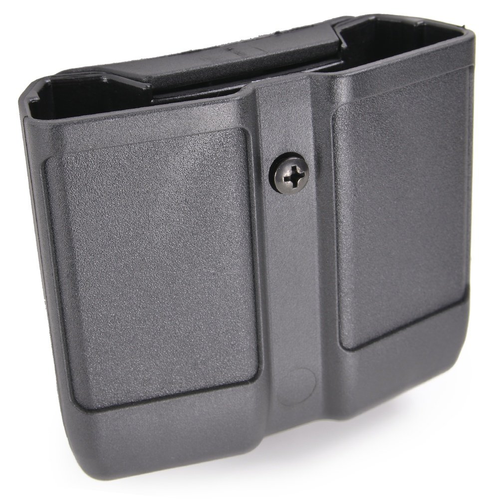 BLACKHAWK Single Stack Double Mag Case ( fits most 9mm/.40 Cal mags) , Matte