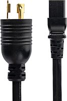 StarTech.com 6ft (1.8m) Heavy Duty Power Cord, Twist-Lock NEMA L6-20P to IEC 60320 C19, 20A 250V, 12AWG