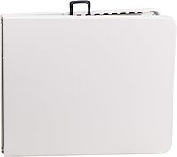 FLASH FURNITURE Bi-Fold Plastic Folding Table