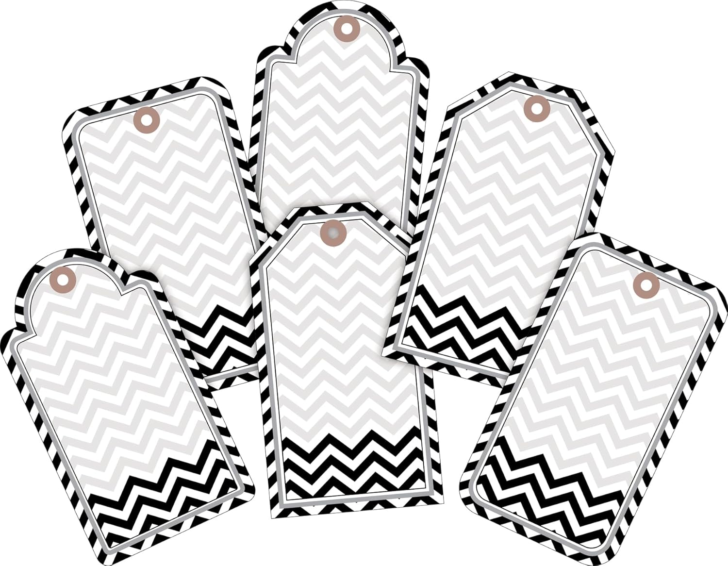 Barker Creek Double-Sided Die-Cut Accents Card Stock Cut-Outs