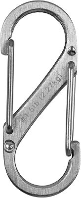 Nite Ize S-Biner Dual Carabiner in Stainless Steel