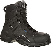 ROCKY 1st Med Carbon Fiber Toe Puncture-Resistant Side-Zip Waterproof Public Service Boot