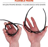 Ergodyne Skullerz Loki Convertible Anti-Fog Safety Glasses