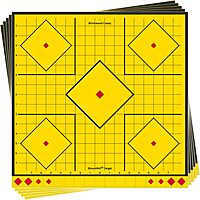 BIRCHWOOD CASEY Shoot-N-C Long Range Sight-in Always Flat Adhesive Back Shooting Training Reactive 17.75" Targets