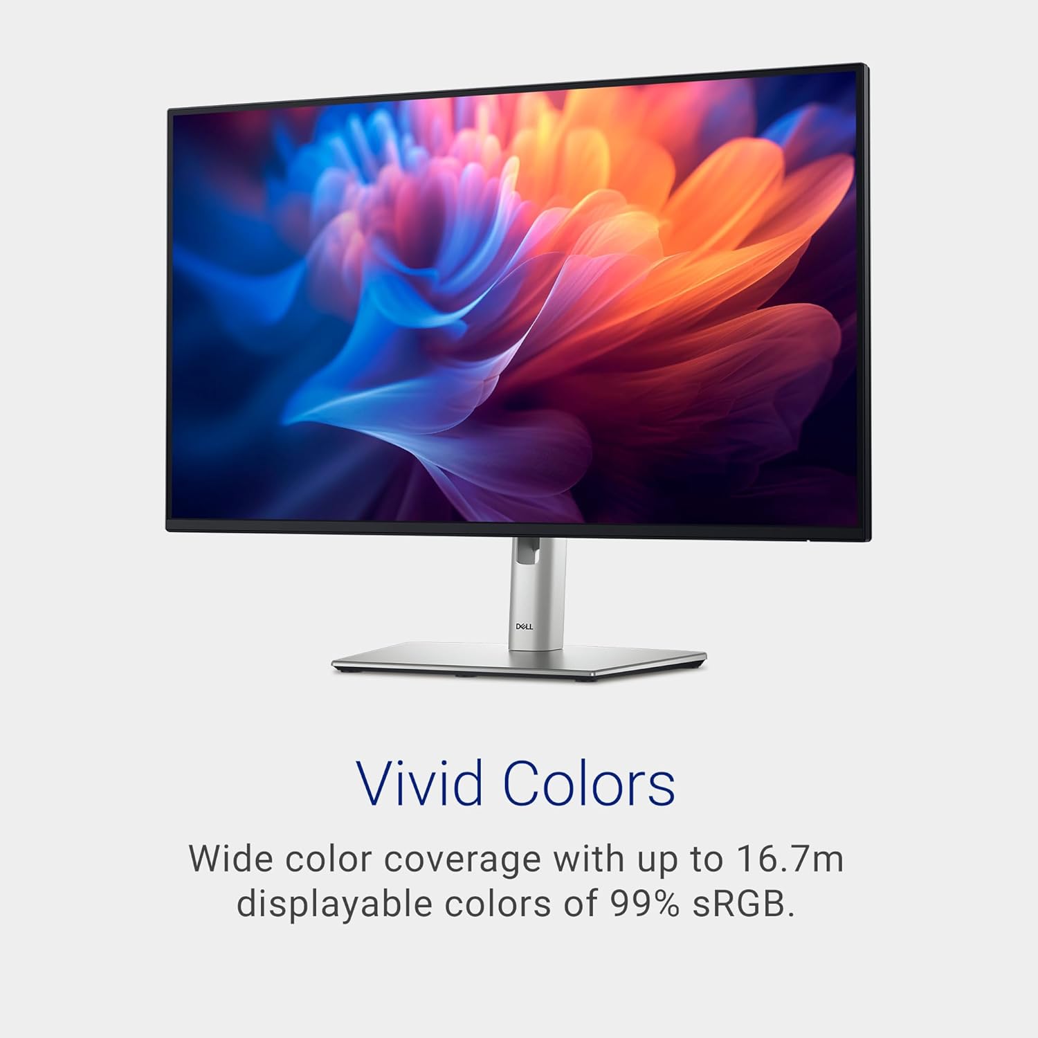 Dell 27 Monitor - P2725H - 27-inch Full HD (1920 × 1080) 100Hz Display, IPS Panel, 99% sRGB, 1500:1 Contrast Ratio