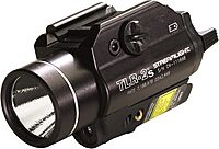 Streamlight 69230 TLR-2s 300-Lumen Rail-Mounted Tactical Weapon Light with Strobe and intergrated Red Beam, Black
