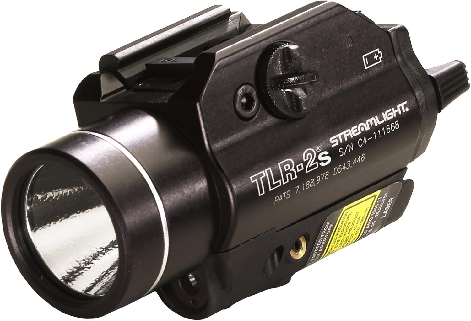 Streamlight 69230 TLR-2s 300-Lumen Rail-Mounted Tactical Weapon Light with Strobe and intergrated Red Beam, Black