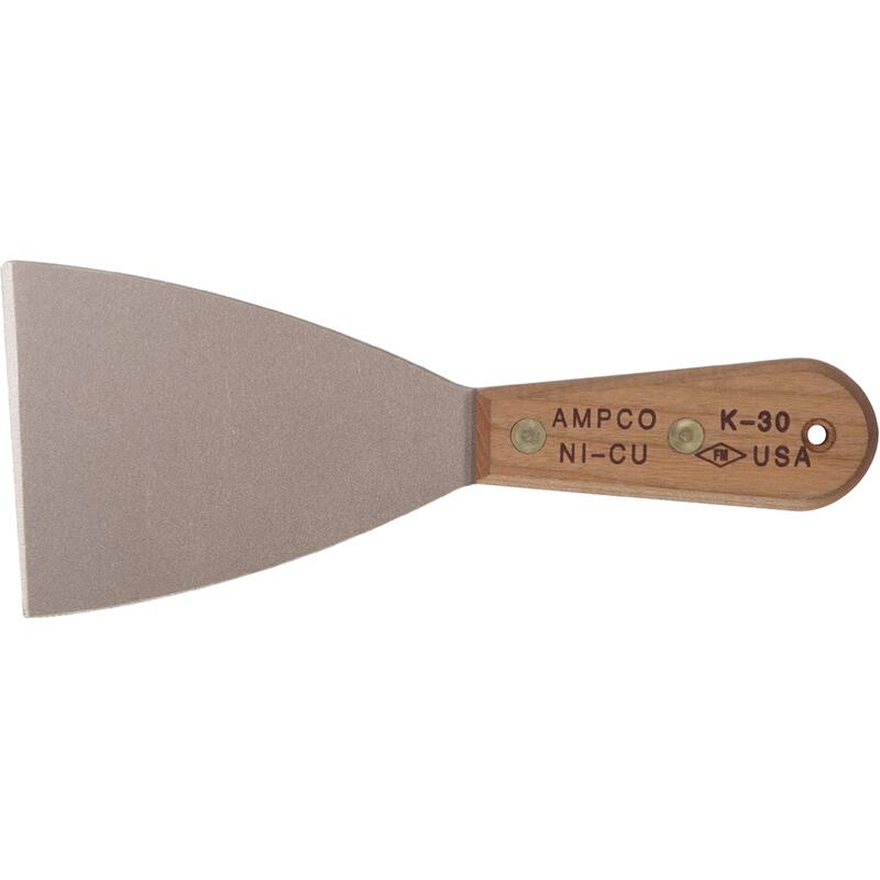 Ampco Safety Tools K-20 Knife, Putty, Non-Sparking, Non-Magnetic, Corrosion Resistant, 2" Stiff Blade