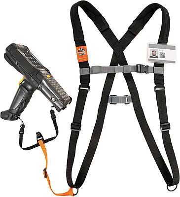 Ergodyne Squids 3138 Padded Barcode Scanner Harness and Lanyard