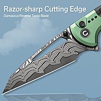 CIVIVI Sentinel Strike Pocket Knife 3.7" Reverse Tanto