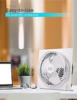 BLACK+DECKER Portable Indoor Fans, 3-Speed Tabletop & Floor