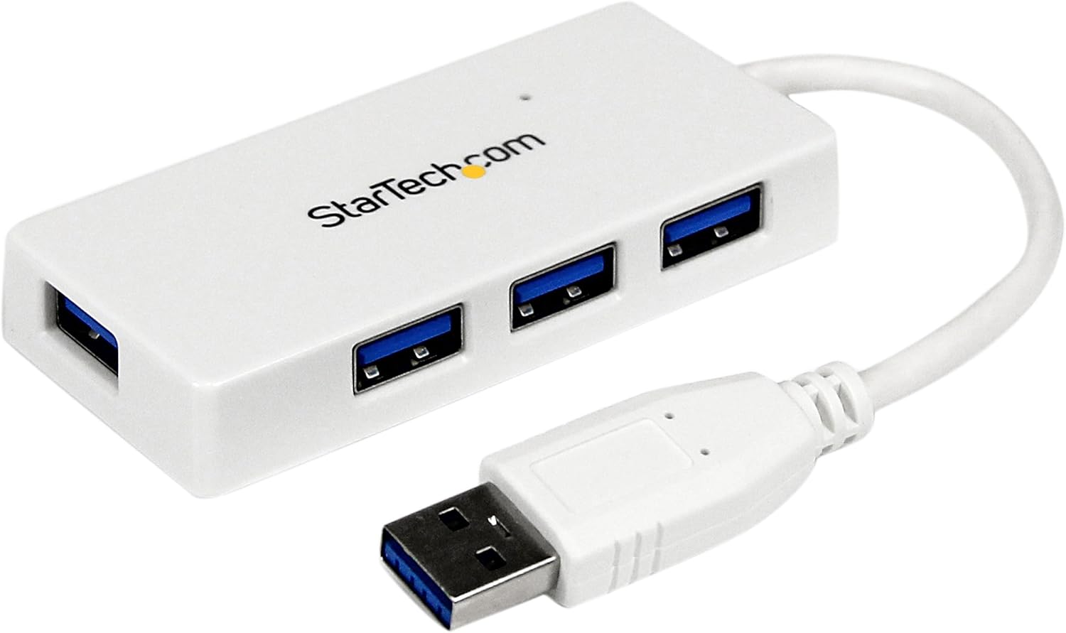 StarTech.com 4-Port USB 3.0 SuperSpeed Hub with Built-in Cable