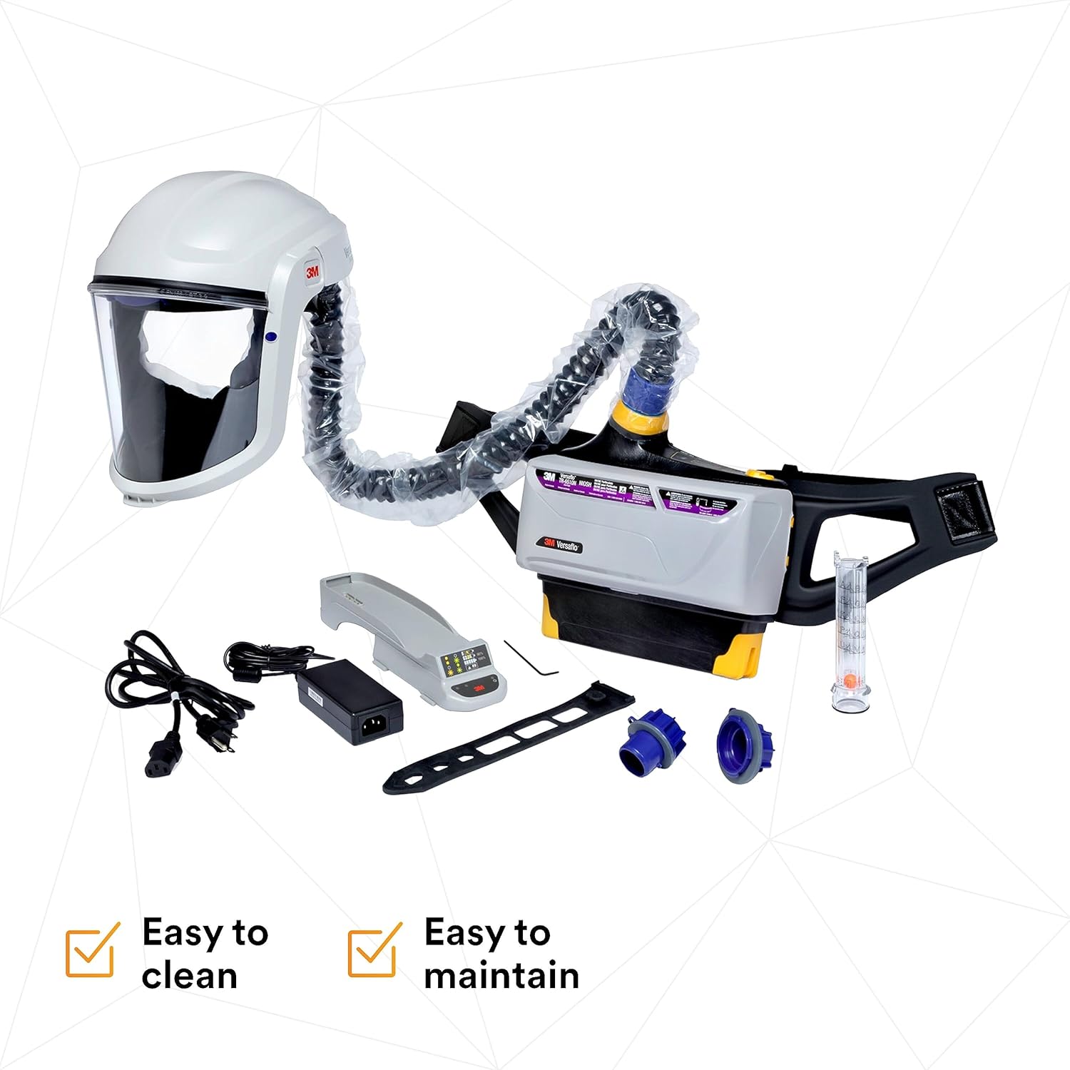 3M™ Versaflo™ Powered Air Purifying Respirator Painters Kit TR-800-PSK/94248(AAD), Rechargeable,battery