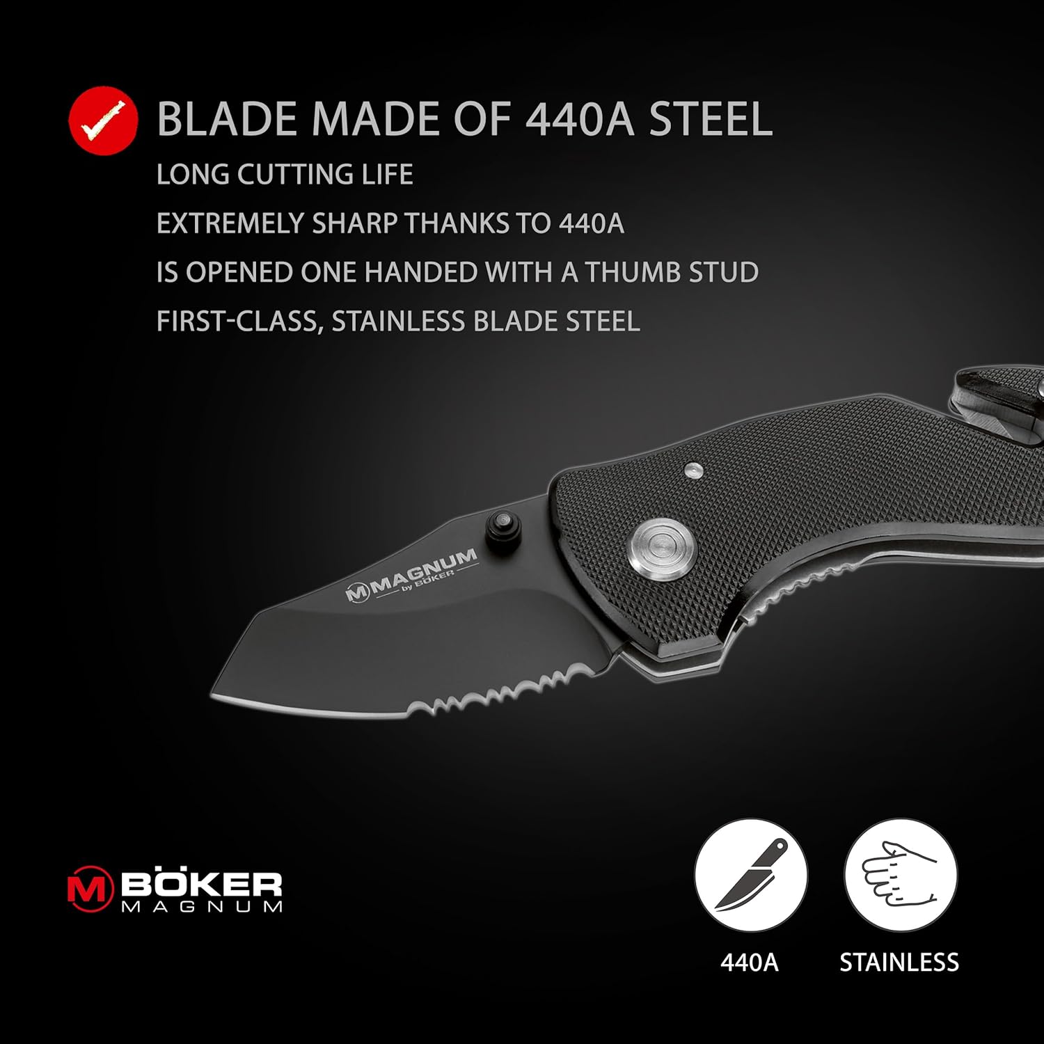 Magnum Compact Rescue Knife