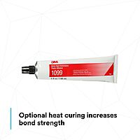 3M Nitrile High Performance Plastic Adhesive 1099, Tan Color, Industrial Grade, Heavy Duty, High Strength