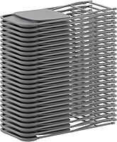 Flash Furniture Hercules Series Commercial-Grade Plastic Folding Chair - 650LB Weight Capacity