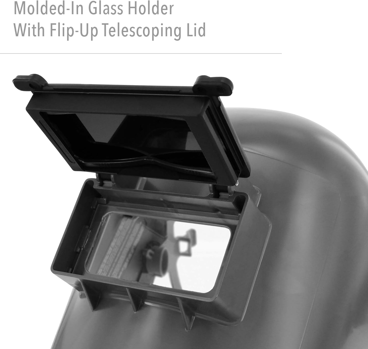 Fibre-Metal by Honeywell Tigerhood Classic Thermoplastic Welding Helmet & Speedy Loop Hard Hat Mount