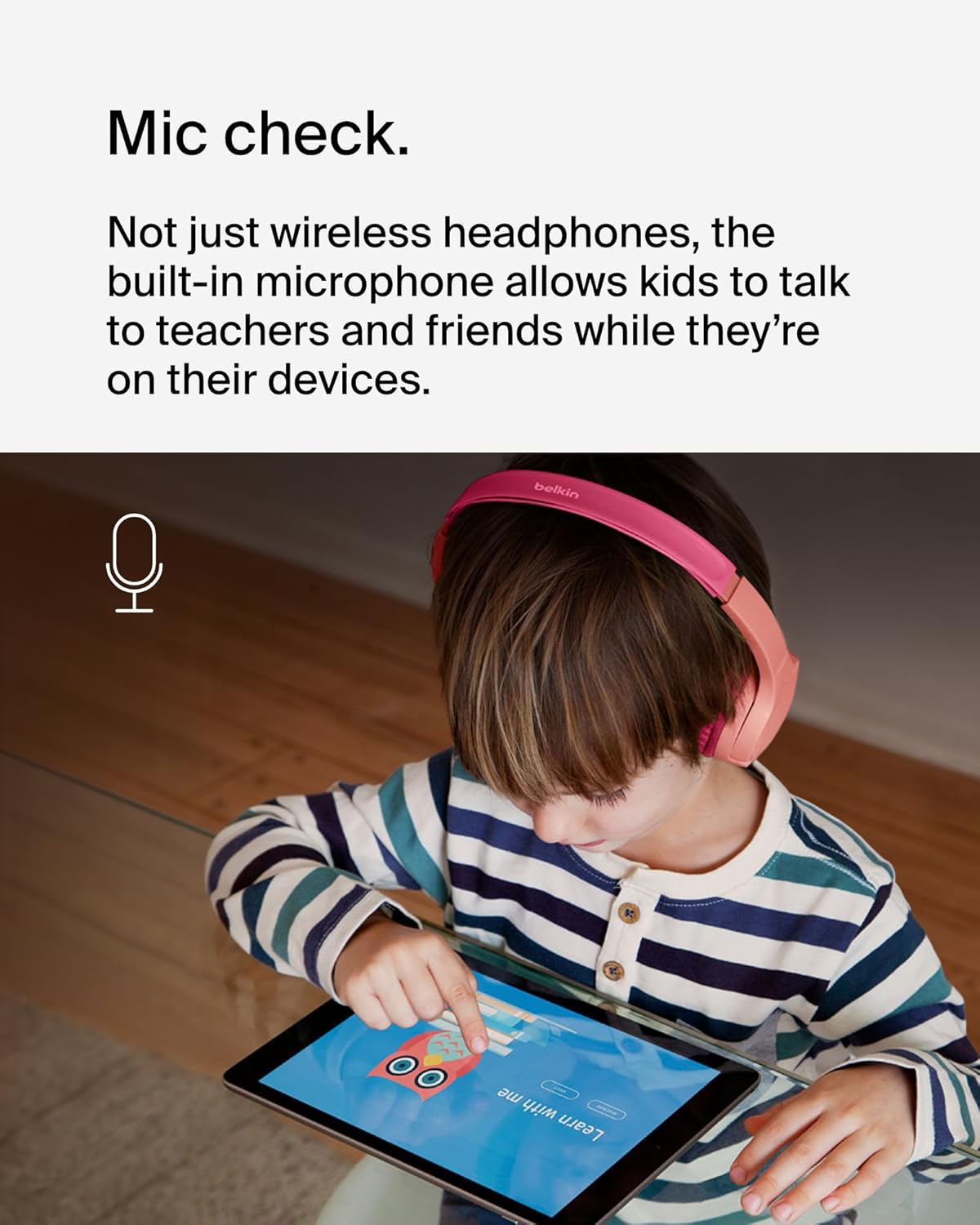 SOUNDFORM KIDS HEADPHONES,PINK