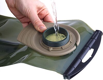 Source Tactical WXP 3L Low Profile Hydration System Upgrade Kit w/ Universal Tube Adaptor, Coyote