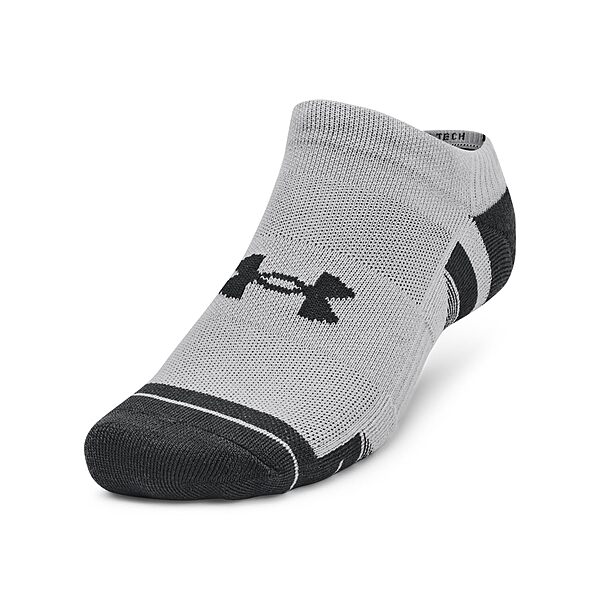 UNDER ARMOUR Unisex UA Performance Tech No Show Socks 3-Pack