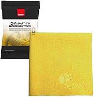 RUPES D-A System Microfiber Towel, Yellow, 16"x16"