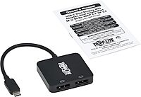 Tripp Lite USB-C Adapter for HDMI, DisplayPort, DVI & VGA