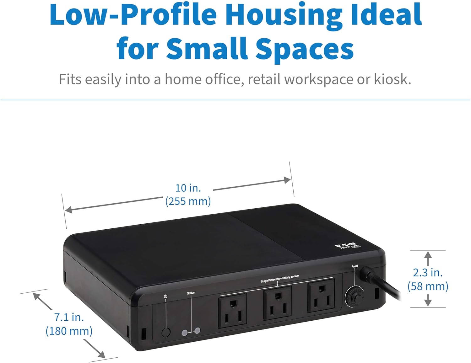 TRIPP LITE BC Series Desktop UPS - Battery Backup & Surge Protector