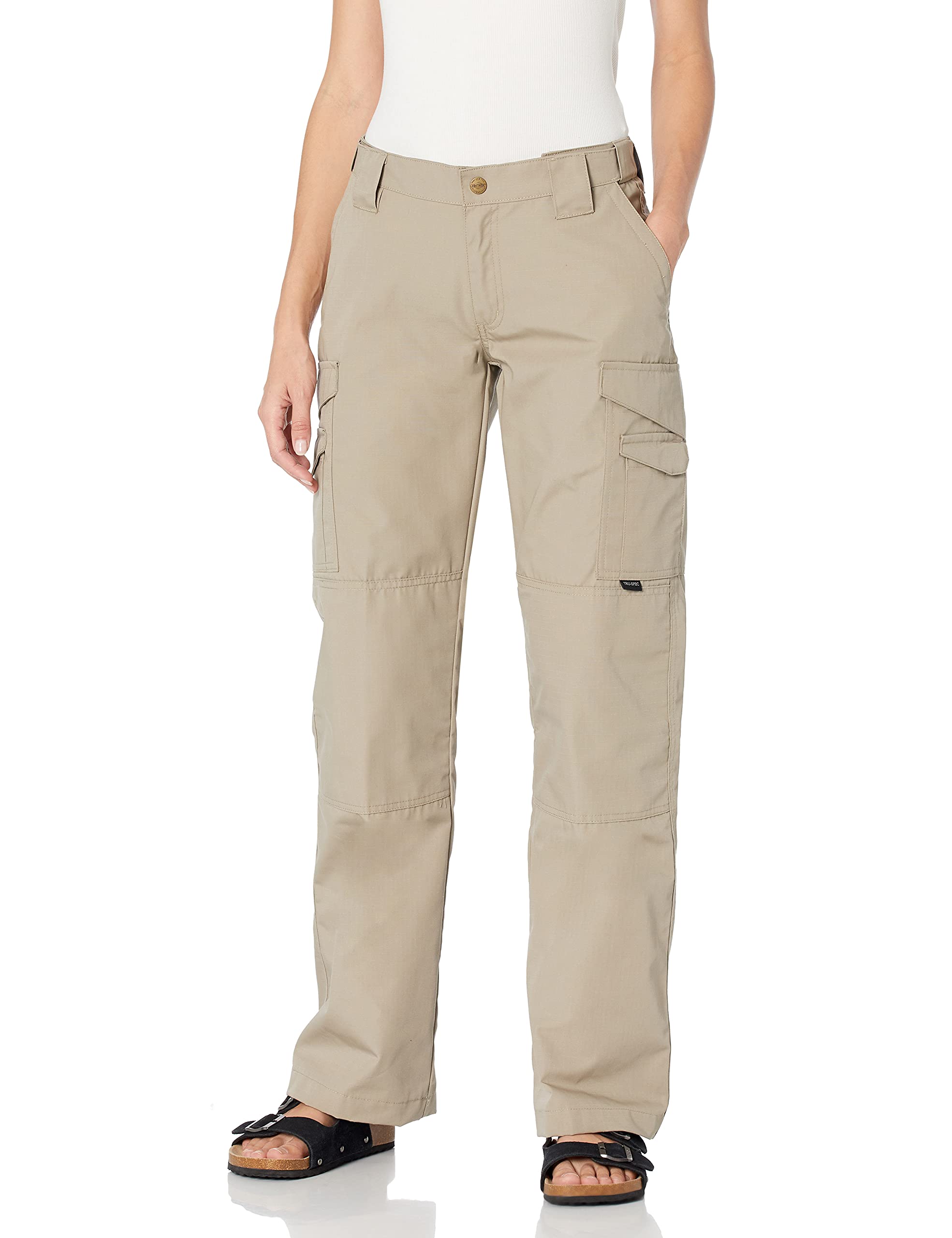 TRU-SPEC 24-7 Series Original Tactical Pant for Women, Water Resistant, Cargo Pockets, Knee Pad Ready