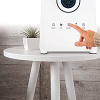 Black+Decker Ultrasonic Humidifier, Touch Display, 1.45 Gallons, 14inH x 9-7/8inW x 7-5/16inD