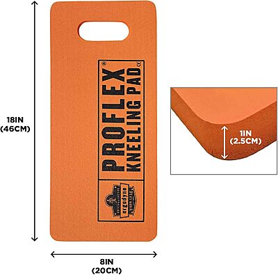 Ergodyne ProFlex Kneeling Pad, Foam Knee Cushion, Water Resistant
