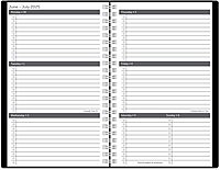 2025-2026 Office Depot® Brand Stellar Academic Weekly/Monthly Planner, 5-1/2" x 8-1/2", Black, July To June