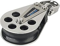 SCHAEFER Stainless Steel Block/Slide with 60mm Delrin Sheave