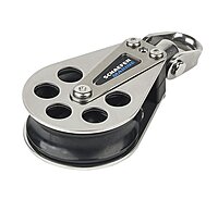 SCHAEFER Stainless Steel Block/Slide with 60mm Delrin Sheave