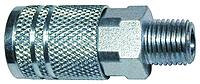 Amflo C21 1/4" I/M Design x 1/4" MNPT Steel Coupler - Box of 10