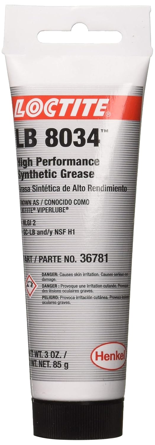 Loctite 36781 ViperLube High Performance Synthetic Grease Tube - 3 oz.
