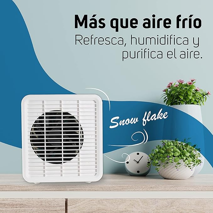 Enfriador Evaporativo de Aire portátil | 3 en 1