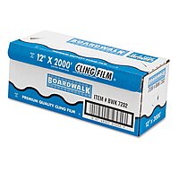 Boardwalk BWK7202 Foodservice Film 12in x 2,000ft - Clear