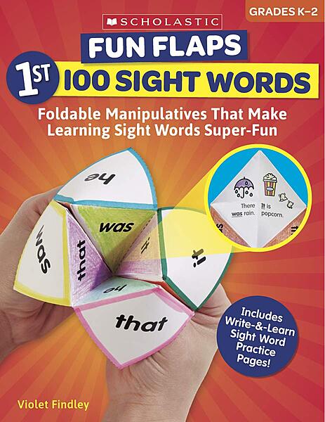 Scholastic Fun Flaps: 1st 100 Sight Words, Grades K - 2