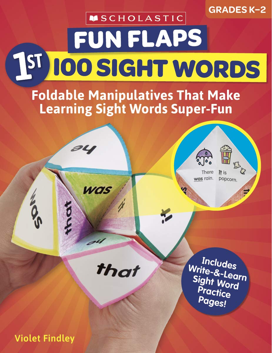 Scholastic Fun Flaps: 1st 100 Sight Words, Grades K - 2