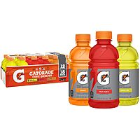 Gatorade Thirst Quencher Sports Drink, Variety Pack, 12 Fl Oz (Pack of 18) Classic Variety 12 Fl Oz (Pack of 18)