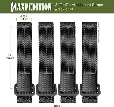 MAXPEDITION TacTie Attachment Straps