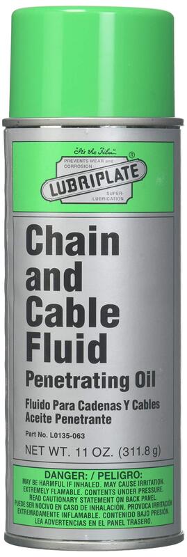Lubriplate L0135-063 Chain and Cable Penetrating Oil, 12 fl. oz