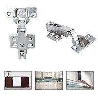 Slip On Cabinet Hinge - Soft Close / 4 Hole Half Overlay / 2227
