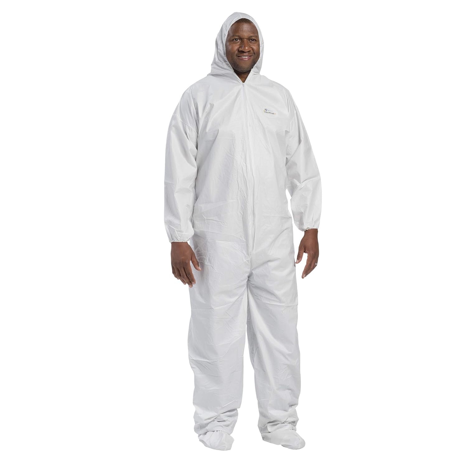 West Chester 3609 Polypropylene PosiWear BA: Breathable Advantage Microporous Coverall – [Pack of 25] Medium