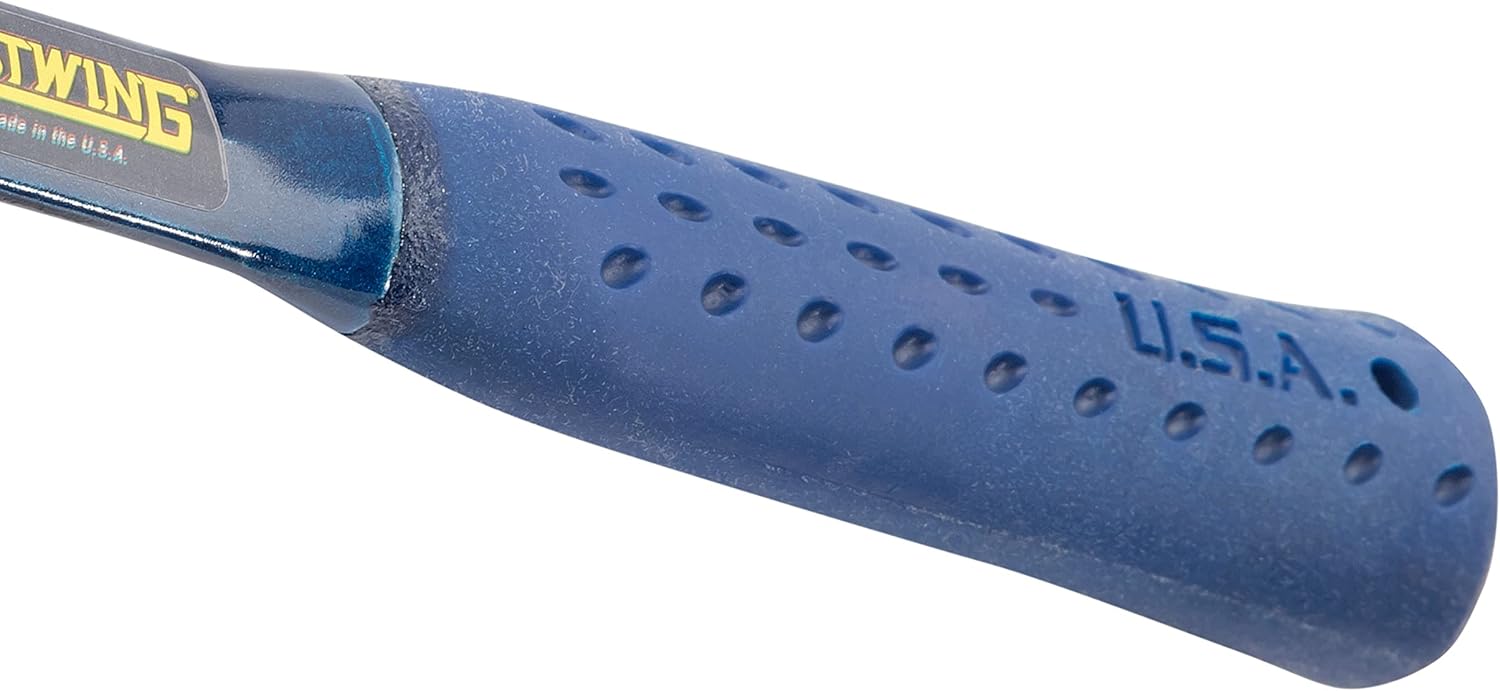 ESTWING Drilling/Crack Hammer - 2-Pound Sledge with Forged Steel Construction & Shock Reduction Grip - B3-2LB 2 lbs Hammer