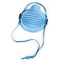 Moldex 4150 N95 AirWave® Disposable Healthcare Surgical Particulate Respirator, Size Medium/Large, NIOSH Approved