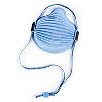 Moldex 4150 N95 AirWave® Disposable Healthcare Surgical Particulate Respirator, Size Medium/Large, NIOSH Approved